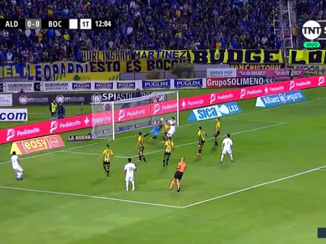 El arquero despejó mal, a Zárate le cayó un regalo desde el cielo y Boca puso el 1-0