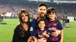 Antonella Roccuzzo fue a ver al Barça, subió foto a Instagram y Messi se la comentó