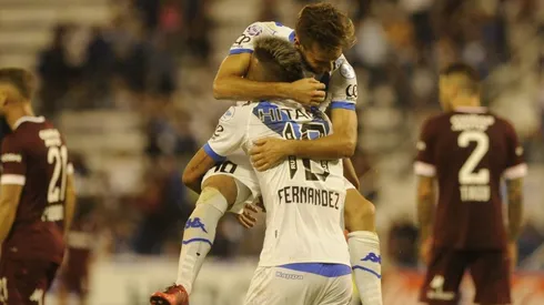 El festejo de un Vélez arrollador.