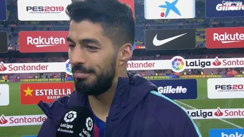 Muy Simeone: Luis Suárez dijo que desde el banco del Atlético lo intentaban confundir