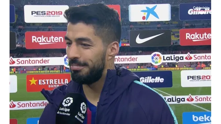 Muy Simeone: Luis Suárez dijo que desde el banco del Atlético lo intentaban confundir