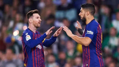 Suárez metió selfie con Messi en el vestuario y la subió a Instagram para festejar