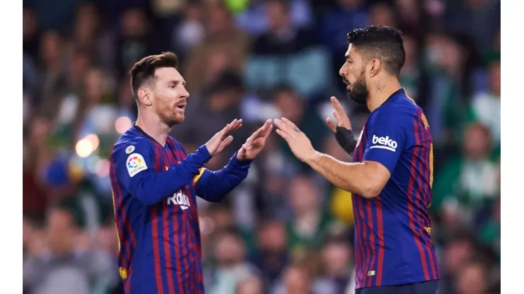 Suárez metió selfie con Messi en el vestuario y la subió a Instagram para festejar