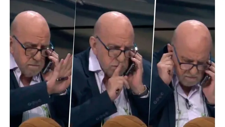 Estaba al aire: Pagani se puso a escuchar un audio ¡y no quería que lo molesten!