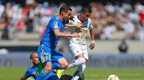 Dueñas ya calienta la previa de Tigres - Pumas
