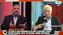 Blanco sobre Centurión: "Lo que le dijo Ruggeri es lo que le decimos todos"