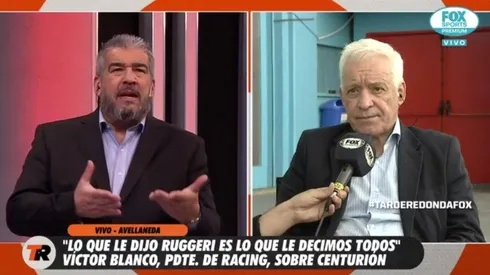 Blanco sobre Centurión: "Lo que le dijo Ruggeri es lo que le decimos todos"