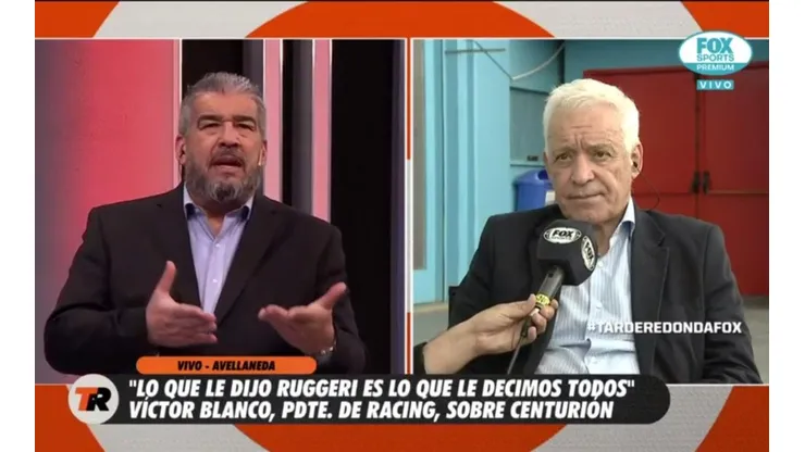 Blanco sobre Centurión: "Lo que le dijo Ruggeri es lo que le decimos todos"