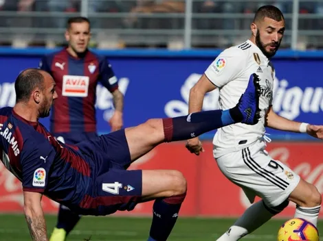 Qué canal transmite Real Madrid vs Eibar por La Liga