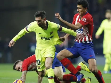 CANAL confirmado para ver Barcelona vs Atlético de Madrid por La Liga