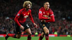 Alexis Sánchez en Manchester United.