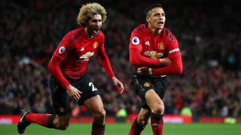 Alexis Sánchez en Manchester United.