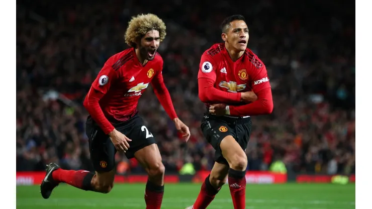 Alexis Sánchez en Manchester United.