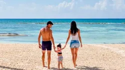 Los Martínez - Ventura, felices en familia.