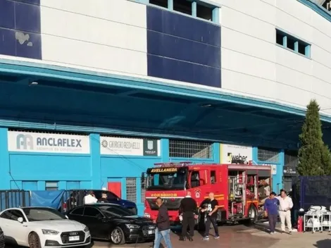 No puede festejar en paz: se incendió Racing durante el entrenamiento