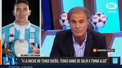 Foto de Ricardo Centurión y Óscar Ruggeri.