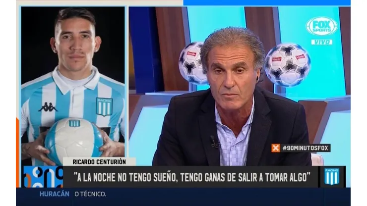 Foto de Ricardo Centurión y Óscar Ruggeri.