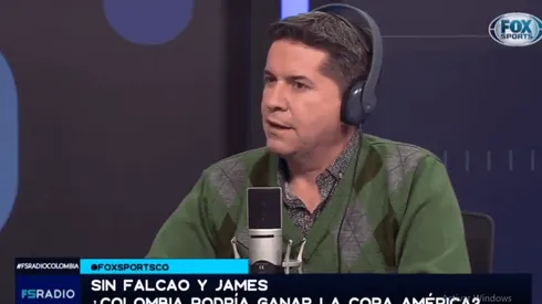 Foto de Rafael Sanabria, periodista de Fox Sports.