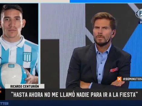 En Racing lo quieren matar: Centurión salió a pegarle a Milito y Coudet