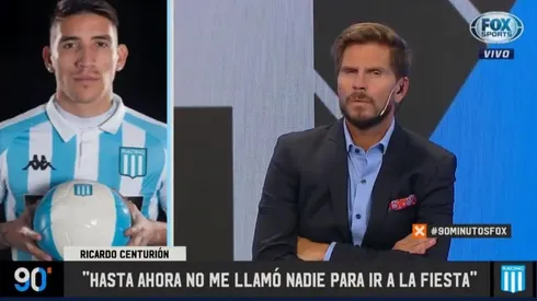 En Racing lo quieren matar: Centurión salió a pegarle a Milito y Coudet