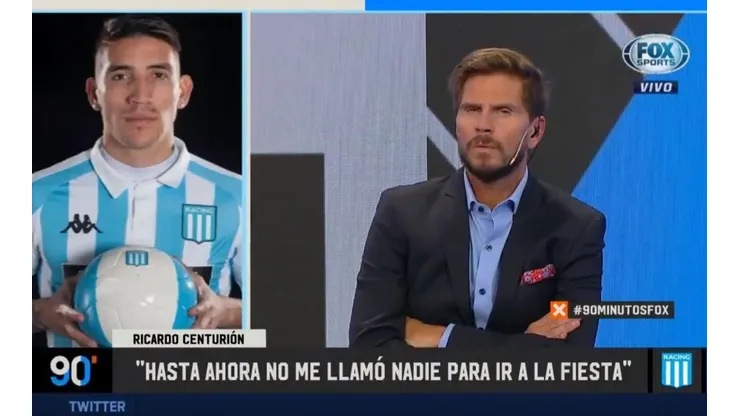 En Racing lo quieren matar: Centurión salió a pegarle a Milito y Coudet