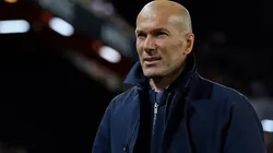 Foto de Zinedine Zidane, entrenador de Real Madrid.