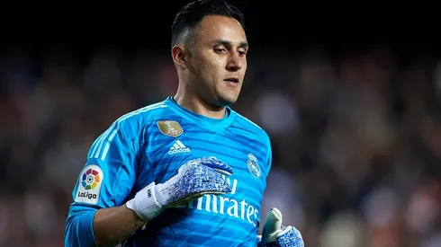Foto de Keylor Navas, arquero de Real Madrid.