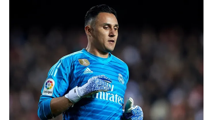 Foto de Keylor Navas, arquero de Real Madrid.