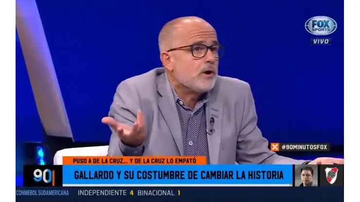 Arcucci dijo qué es lo que más quieren los hinchas de Boca: "Que se vaya Gallardo"