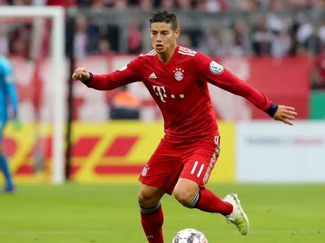 Kovac explicó por qué sacó a James Rodríguez