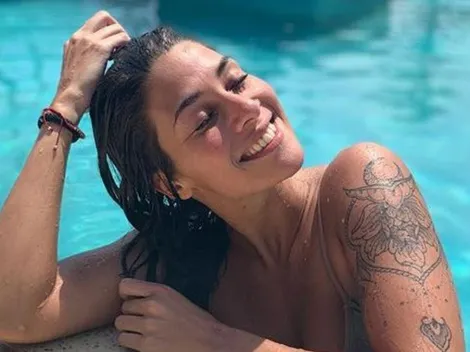 El empate de River en Brasil dejó enamorada a Ivana Nadal