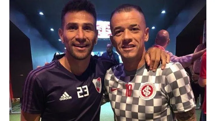 Ponzio subió una foto con D'alessandro y Mercado tiró el mejor comentario de todos