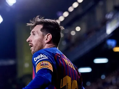 El #TBT del día: Barcelona recordó cuando Messi la rompió de arquero