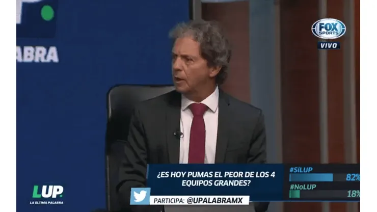 Brailovsky defendió la labor de Bruno Marioni al frente de Pumas
