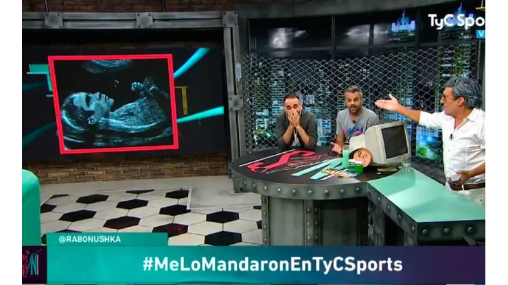 La ecografía de la mujer de Gallardo, según TyC.