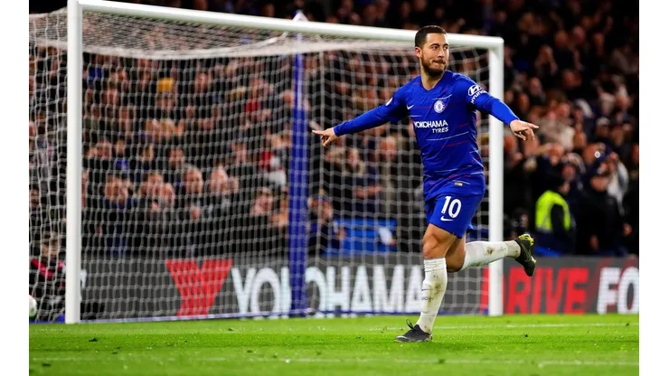 Hazard fue una vez más la gran figura del Chelsea.