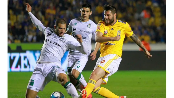 Tigres UANL vs Santos Laguna (Foto: Jam Media)