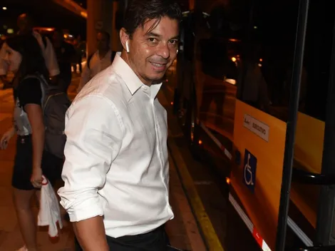 Son terribles: los hinchas de River se enteraron que Gallardo va a ser papá y se hicieron un festín contra Boca