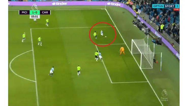 Si quiso hacer eso es un genio: el golazo sin ángulo de De Bruyne con el City