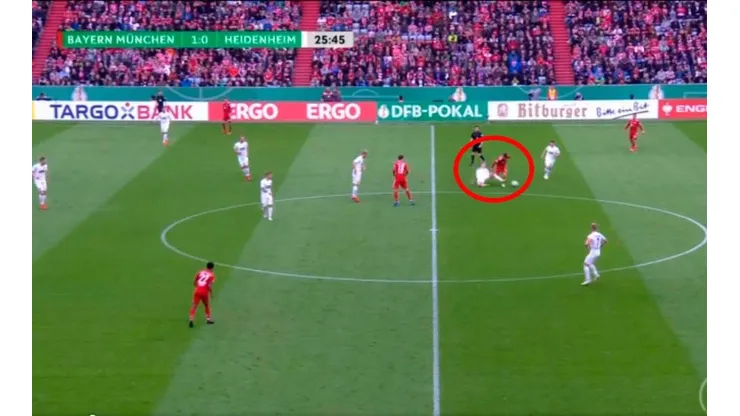 Video: James perdió el balón y al Bayern Munich le empató un equipo de segunda división