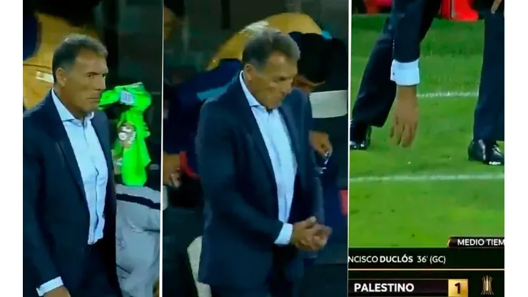 ¿Qué pasó ahí Russo?: el hecho curioso durante el entretiempo del Palestino vs Alianza Lima