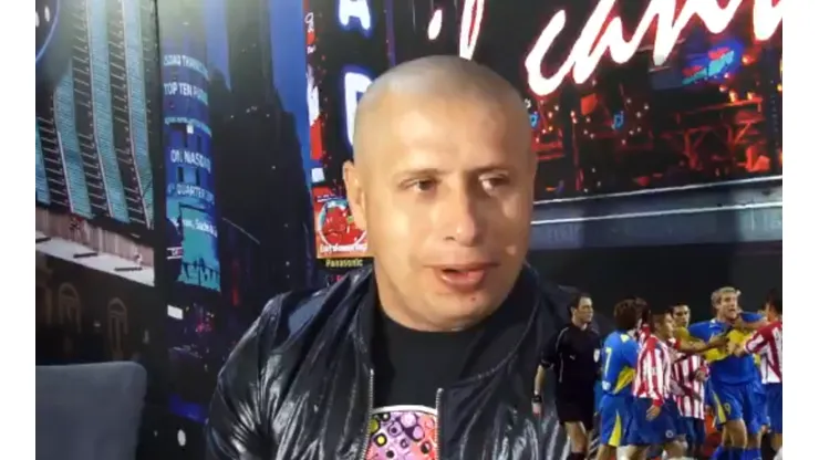 El ex-jugador, siempre del lado de la polémica.