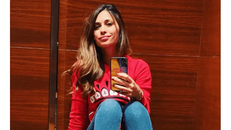Antonella Roccuzzo mostró en Instagram que recibió un regalo y no de Messi