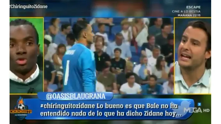 En El Chiringuito se pelearon para elegir entre Keylor Navas y Courtois