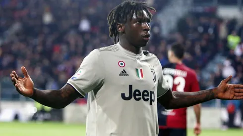 El peor compañero: Kean se enfrentó a la barra del Cagliari por cantos racistas y dijo "que es culpable al 50%”