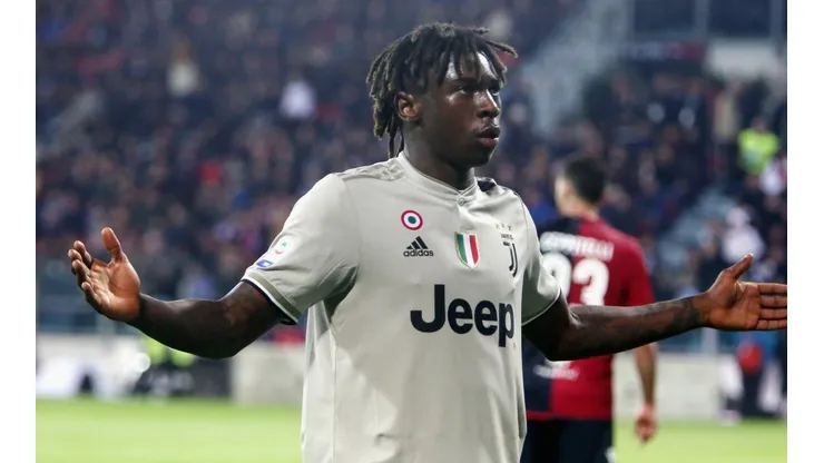 El peor compañero: Kean se enfrentó a la barra del Cagliari por cantos racistas y dijo "que es culpable al 50%”