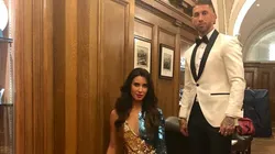 Foto de Sergio Ramos y Pilar Rubio.