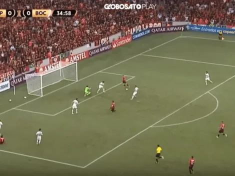 Buffarini se durmió y Marco Ruben encontró el 1-0 de casualidad contra Boca