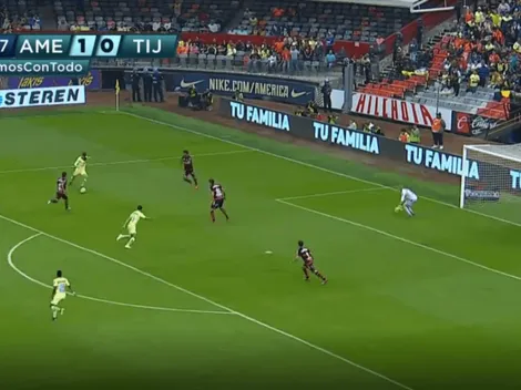 Benedetti abrió el pie y marcó un verdadero golazo