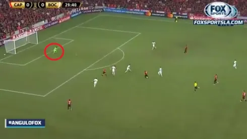 Fenomenal atajada de Andrada.